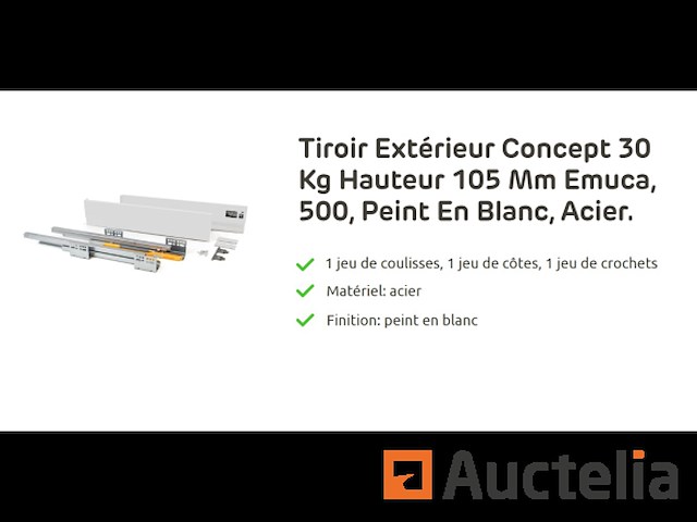 Emuca ladegeleiders set - afbeelding 1 van  1