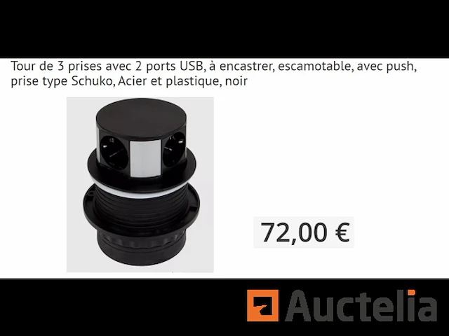 Emuca stekkerdoos toren - afbeelding 1 van  1