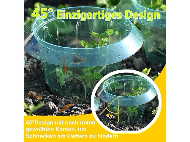 Emyimom slakkenbeschermringen (20 stuks) - afbeelding 4 van  5