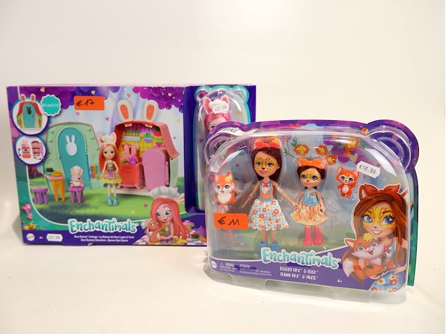 Enchantimals speelset (x4) - afbeelding 3 van  3