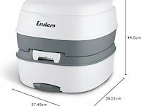 Enders campingtoilet deluxe - afbeelding 2 van  4