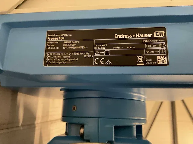 Endress-hauser promag w / promag 400 flow meter - afbeelding 6 van  6