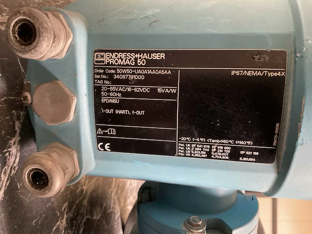 Endress+hauser promag 50 flowmeter - afbeelding 4 van  5