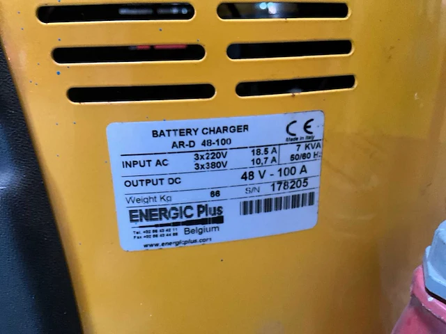 Energic plus ar-d 48-100 acculader - afbeelding 4 van  6