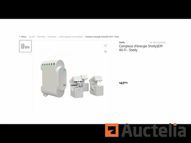 Energiemeter shelly 3em - afbeelding 1 van  1