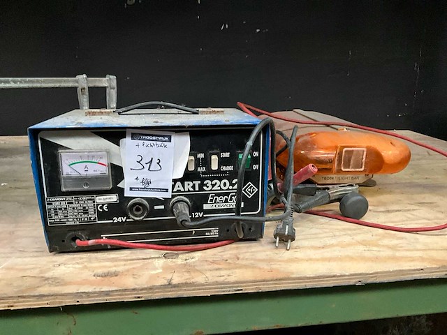 Energo cemont start 320.2 acculader - afbeelding 1 van  3