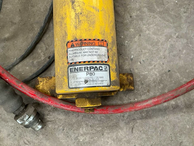 Enerpac p80 hydraulische handpomp - afbeelding 3 van  5