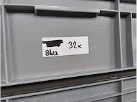 Engels - e-line normbox 8622 - magazijnbak (32x) - afbeelding 7 van  7
