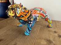 Engelse bulldog staand graffiti h15,5cm - afbeelding 2 van  3