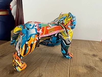 Engelse bulldog staand graffiti h15,5cm - afbeelding 3 van  3