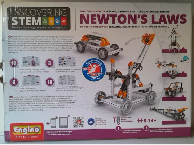 Engino stem mechanics newtons laws - afbeelding 1 van  11