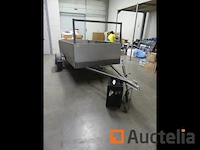 Enkelassige aanhanger 500 kg merk en model onbekend - afbeelding 1 van  12