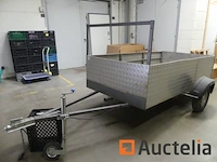 Enkelassige aanhanger 500 kg merk en model onbekend - afbeelding 9 van  12