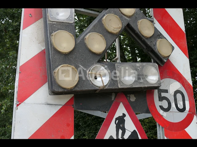 Enkelassige aanhangwagen met signalering - afbeelding 5 van  17