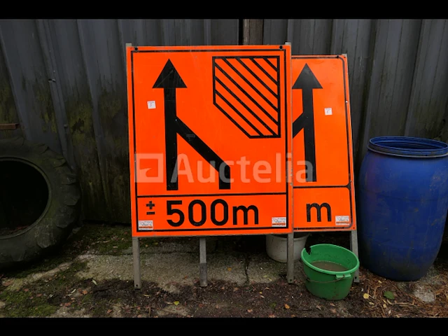 Enkelassige aanhangwagen met signalering - afbeelding 6 van  17