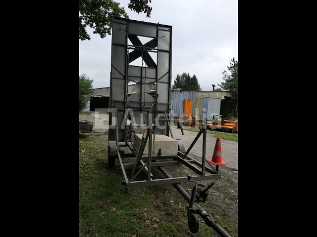 Enkelassige aanhangwagen met signalering - afbeelding 1 van  17
