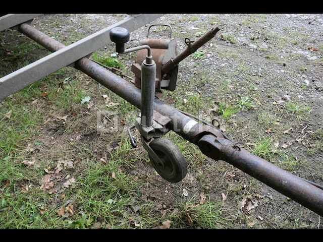 Enkelassige aanhangwagen met signalering - afbeelding 10 van  17