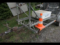 Enkelassige aanhangwagen met signalering - afbeelding 15 van  17