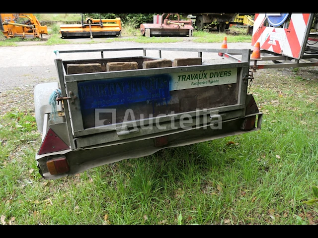Enkelassige aanhangwagen minder dan 750 kg - afbeelding 2 van  11