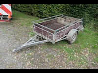 Enkelassige aanhangwagen minder dan 750 kg - afbeelding 1 van  11
