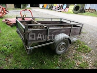 Enkelassige aanhangwagen minder dan 750 kg - afbeelding 6 van  11
