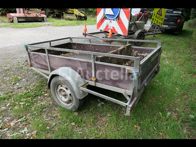 Enkelassige aanhangwagen minder dan 750 kg - afbeelding 7 van  11