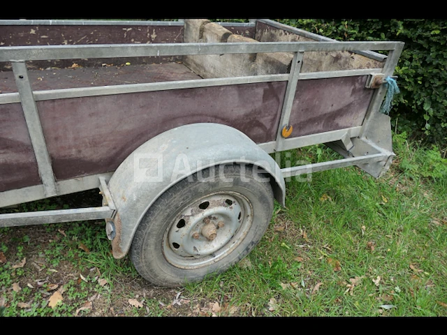 Enkelassige aanhangwagen minder dan 750 kg - afbeelding 10 van  11