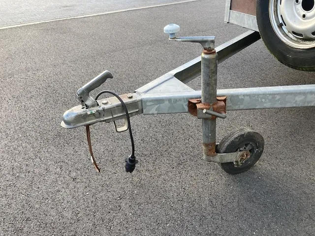 Enkelassige niet geremde aanhangwagen - afbeelding 5 van  6