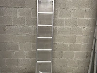 Enkele ladder 1x7 aluminium