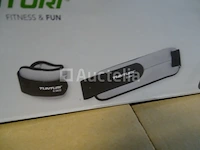 Enkelgewicht & polsgewicht - 2 x 0,5 kg - tunturi grijs - afbeelding 1 van  3