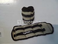 Enkelgewichten & polsgewichten - 2 x 2.0kg - tunturi grijs - afbeelding 1 van  4