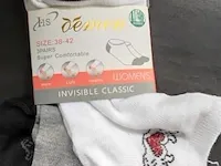 Enkelsokken dames 38-42 3 paar - afbeelding 1 van  2