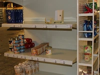 Enkelzijdig winkelrek 1lm + zijrekje - afbeelding 3 van  3