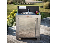 Eno - modulo - inox & hpl - spoelbak - kitchen part - afbeelding 3 van  3