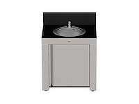 Eno - modulo - inox & hpl - spoelbak - kitchen part - afbeelding 2 van  3