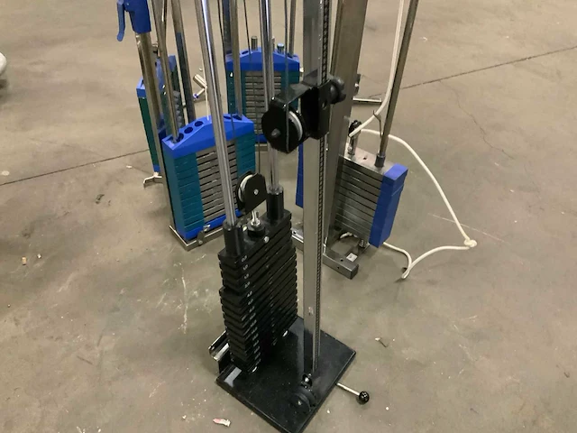 Enraf fysio pulley 5 units krachtstation - afbeelding 2 van  9