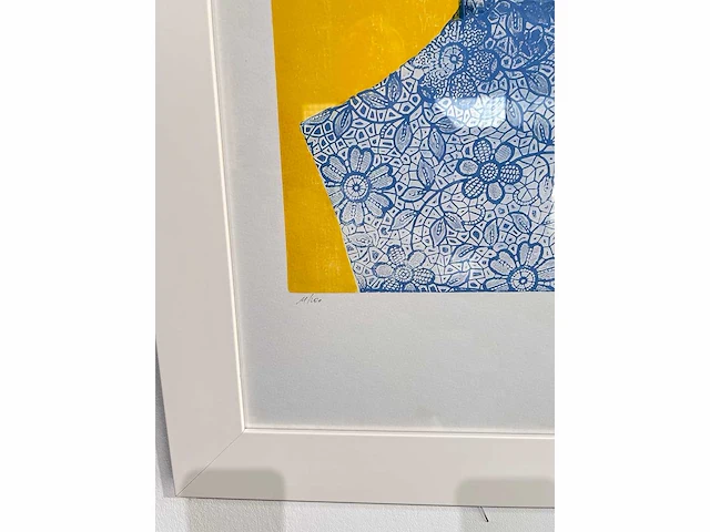 Enrico baj - baj chez picasso - minotaure 1969, litho's 70x50 cm - ingelijst. 83x63cm - afbeelding 3 van  9