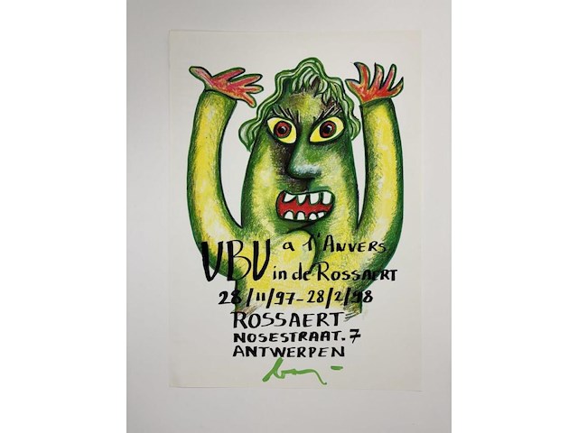 Enrico baj - gesigneerd - afbeelding 1 van  1