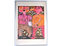 Enrico baj - top secret - gemengde techniek - afbeelding 4 van  11