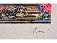 Enrico baj - top secret - gemengde techniek - afbeelding 5 van  11