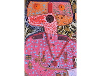 Enrico baj - top secret - gemengde techniek - afbeelding 7 van  11