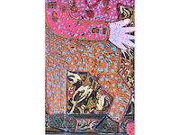 Enrico baj - top secret - gemengde techniek - afbeelding 10 van  11