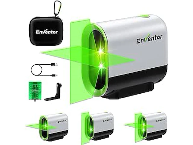 Enventor kruislijnlaser groen - afbeelding 1 van  5