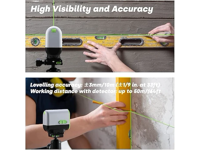 Enventor kruislijnlaser groen - afbeelding 5 van  5
