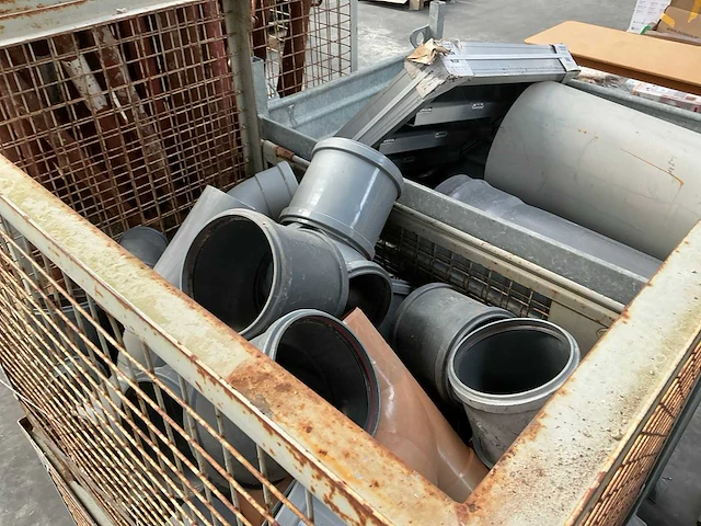 Epal diverse pvc koppelstukken en bochten (2x) - afbeelding 2 van  5