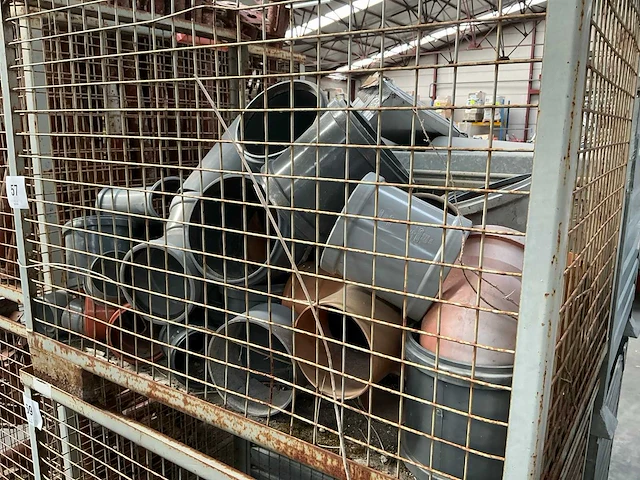 Epal diverse pvc koppelstukken en bochten (2x) - afbeelding 3 van  5