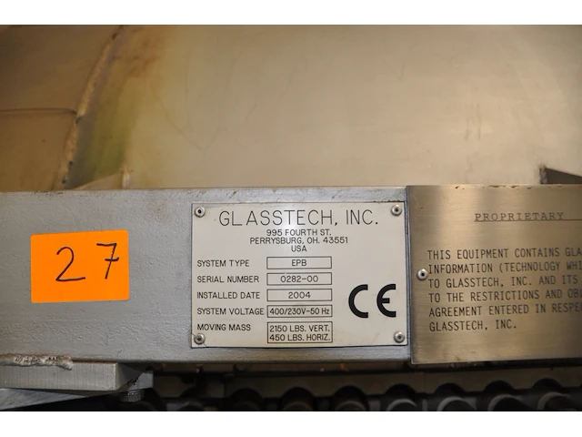 Epb furnace glasstech incl. conveyor, 2 quality control stations, 2 glass buffers - afbeelding 21 van  21