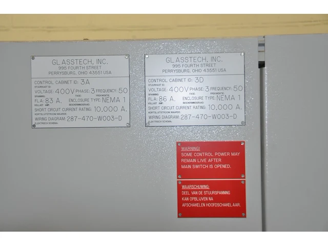 Epb-t furnace gt4 glasstech incl. heating tunnel - afbeelding 11 van  46