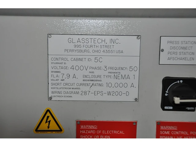Epb-t furnace gt4 glasstech incl. heating tunnel - afbeelding 29 van  46