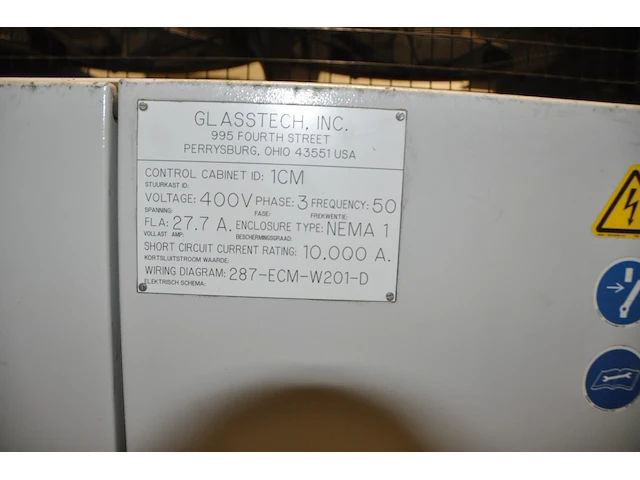 Epb-t furnace gt4 glasstech incl. heating tunnel - afbeelding 32 van  46